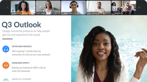 高清音频和视频会议